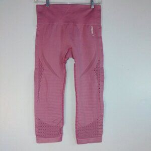 Gymshark Women's Leggings Soft Pink Athletic Active Wear Athleisure Yoga Sporty